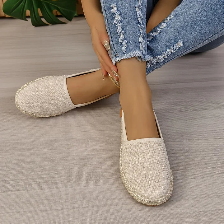 Beatrice Breeze Zapatillas Slip-On de Lino