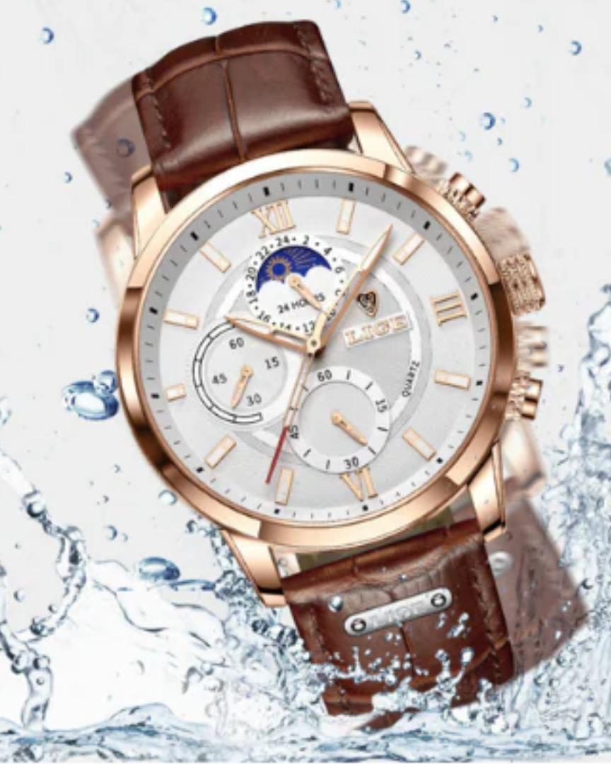 Opulentia Classic Reloj (Resistente al Agua)