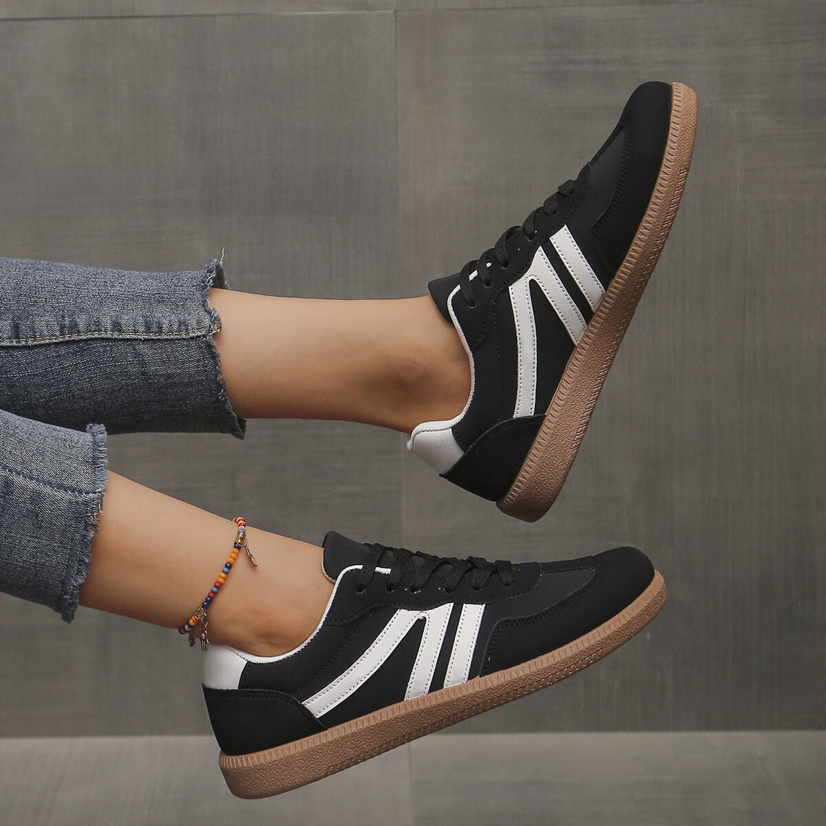 Inès Zapatillas Ortopédicas de Gamuza