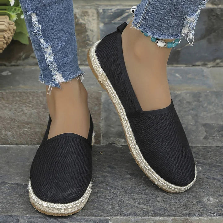 Beatrice Breeze Zapatillas Slip-On de Lino