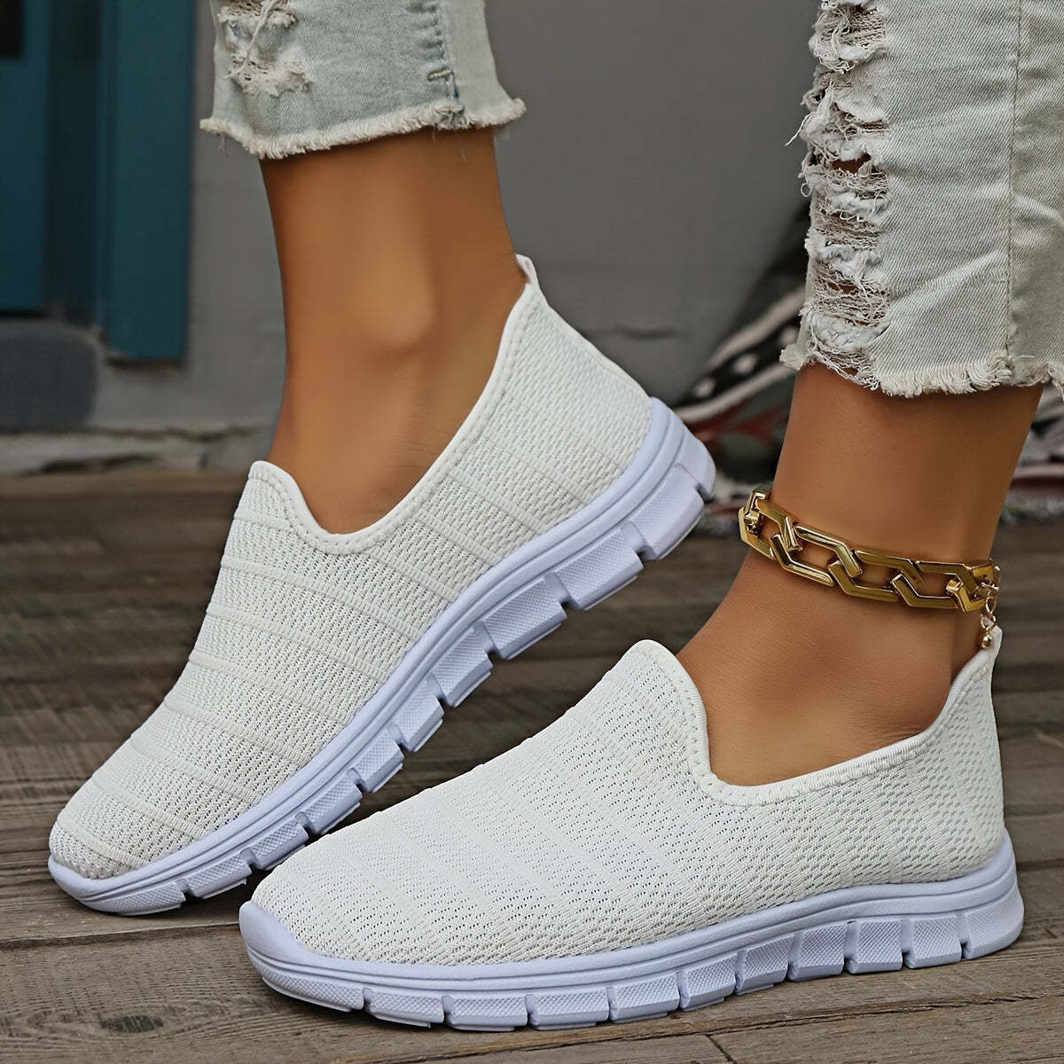 Diana Zapatillas Ortopédicas Knit Slip-On