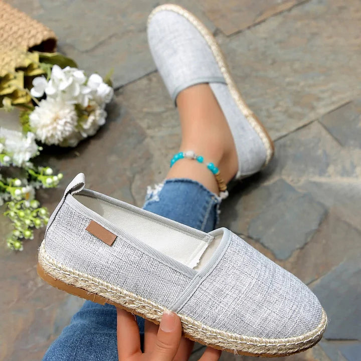 Beatrice Breeze Zapatillas Slip-On de Lino