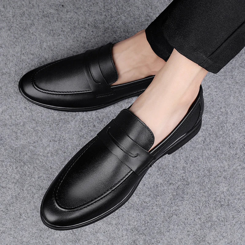 Ludlow Mocasines de Cuero