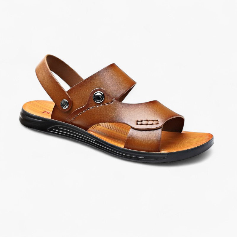 Realm Sandalias de Cuero