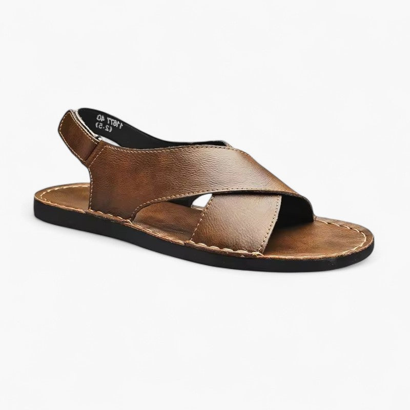 Sandalias de Cuero Genuino Aureus