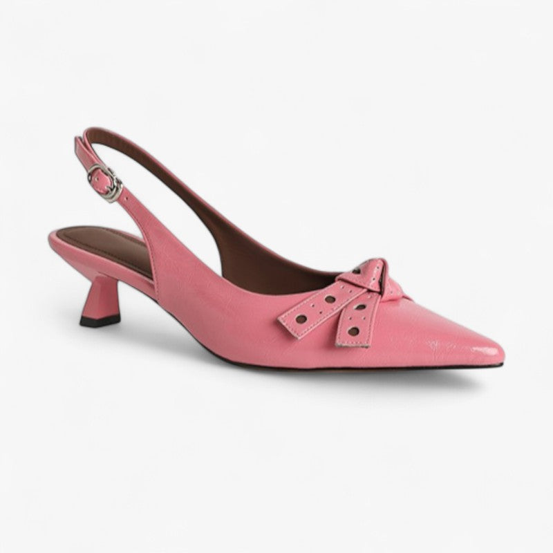 Charlotte Tacones de Cuero