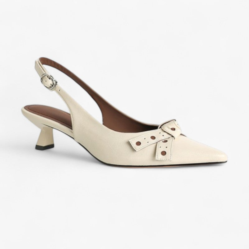 Charlotte Tacones de Cuero