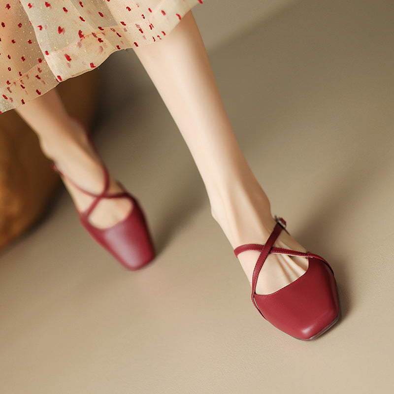 Reach Ballerinas de Cuero