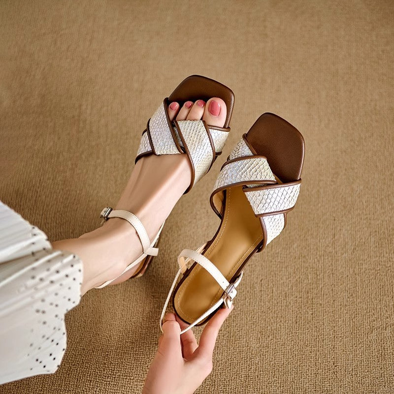 Sandalia Amber Entrelacé