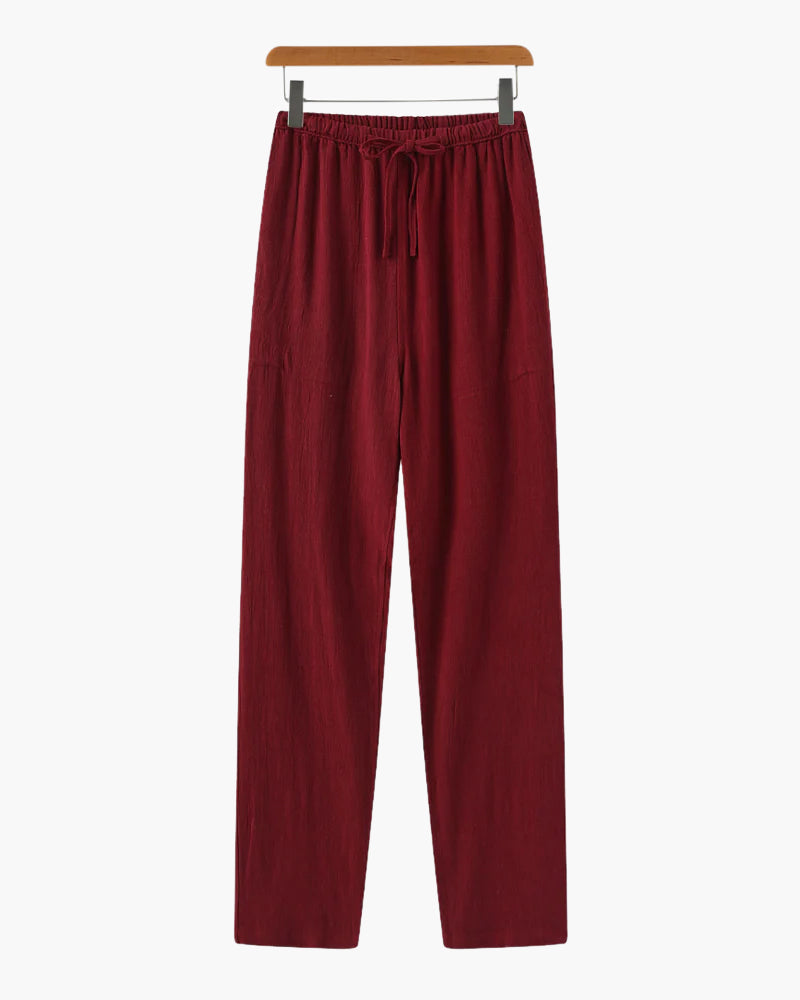 Opulent  - Linen Pantalon (Slim Fit)