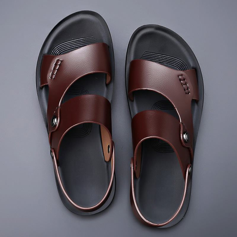 Realm Leather Sandals