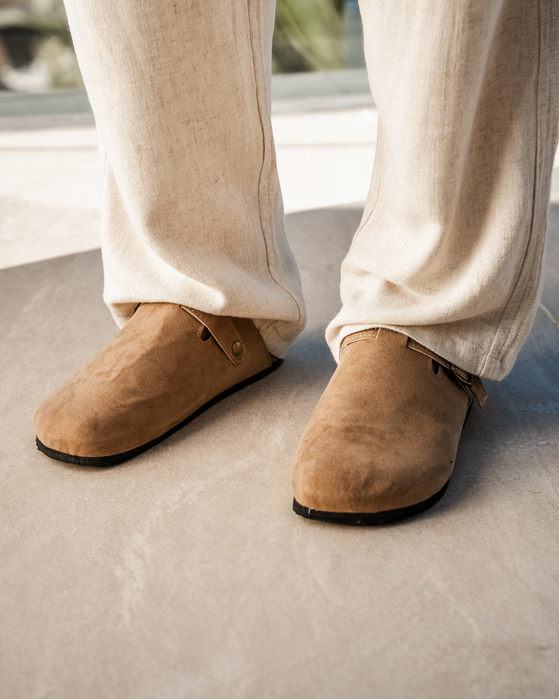 Veritas Suede Clogs