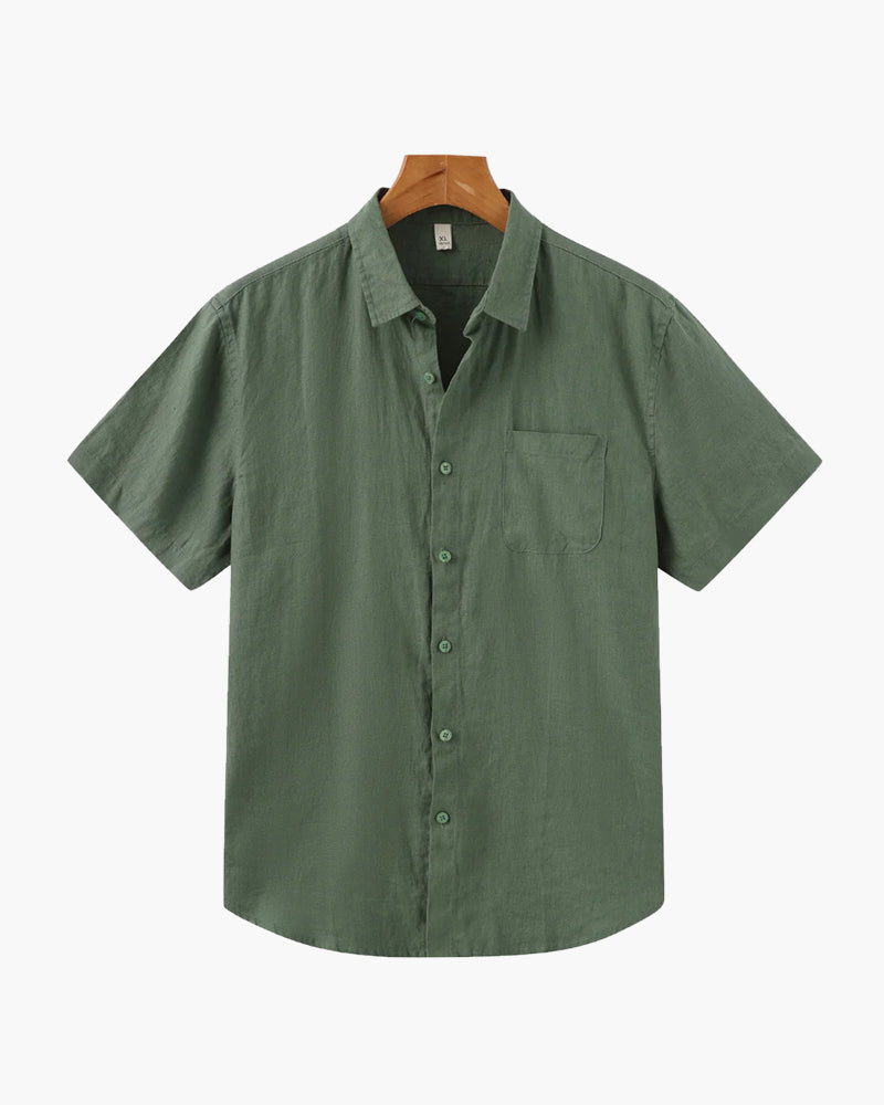 Court - Linen Shirt (Shortsleeve)