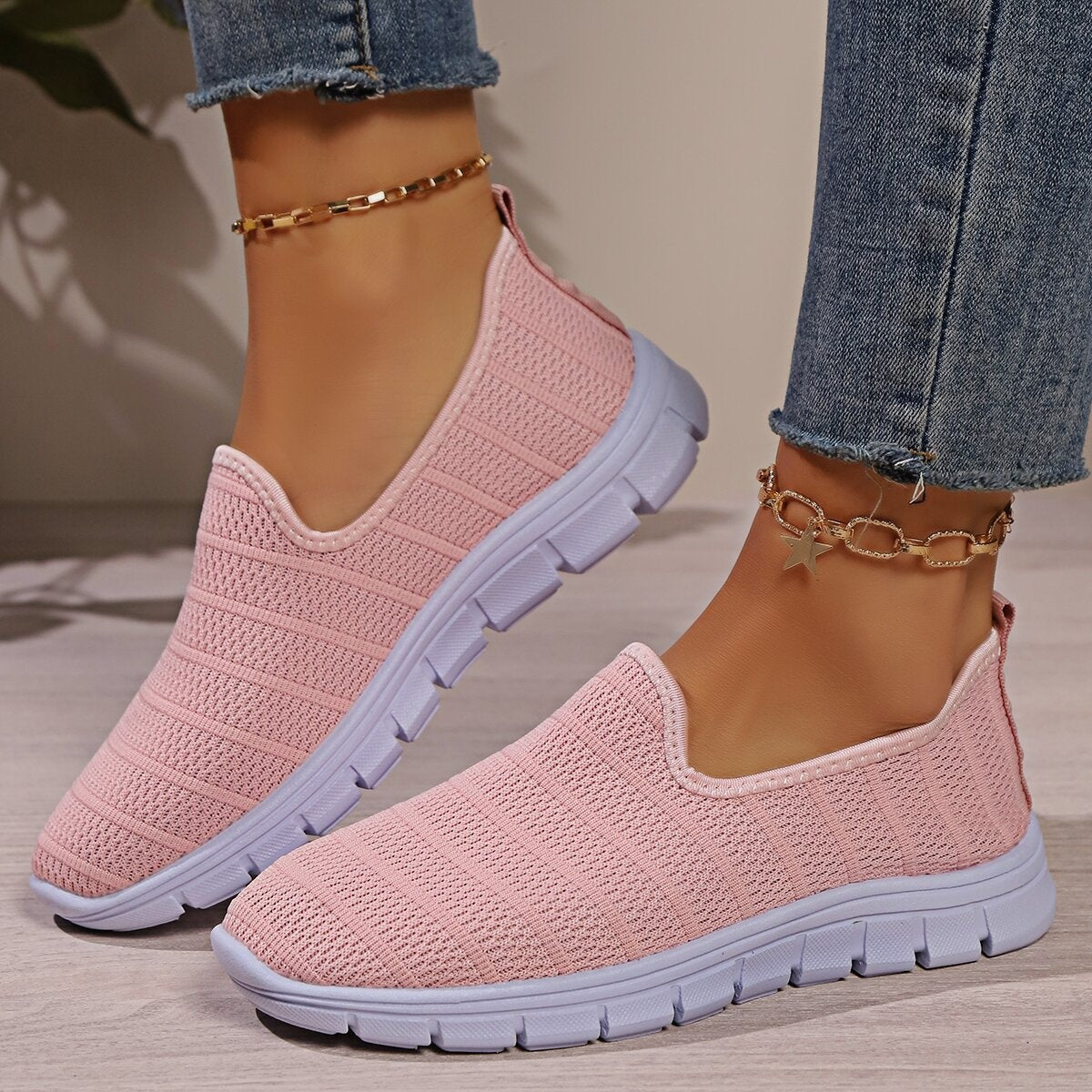 Diana Knit Slip-On Orthopaedic Sneakers
