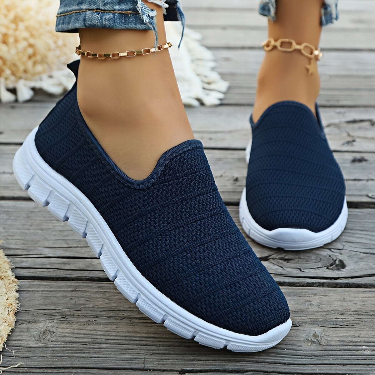 Diana Knit Slip-On Orthopaedic Sneakers
