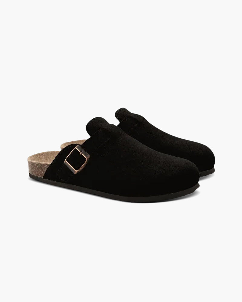 Veritas Suede Clogs