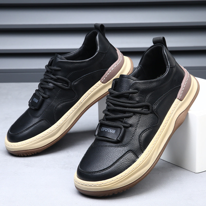 Alfredo Zapatillas de Cuero Genuino