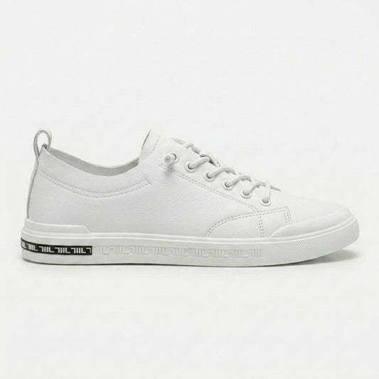 Tenis Cuero One - Blanco