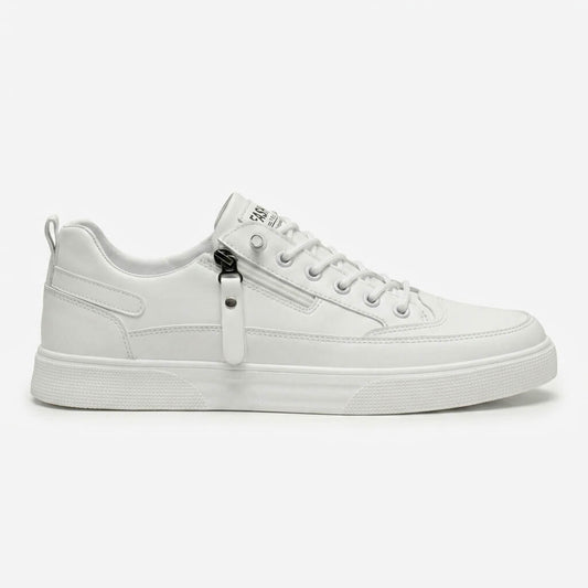 Tenis de Cuero Nicolau  - Blanco