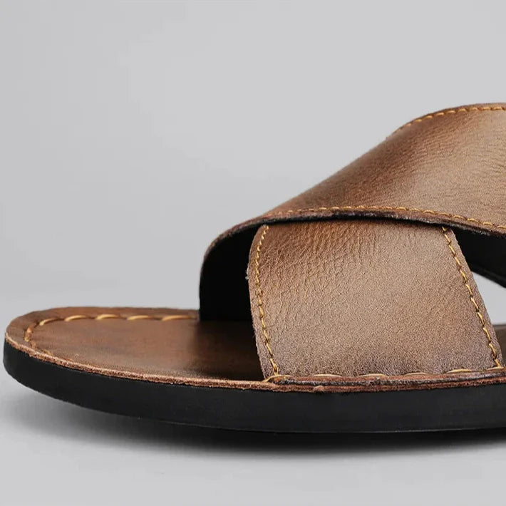 Aureus Genuine Leather Sandals