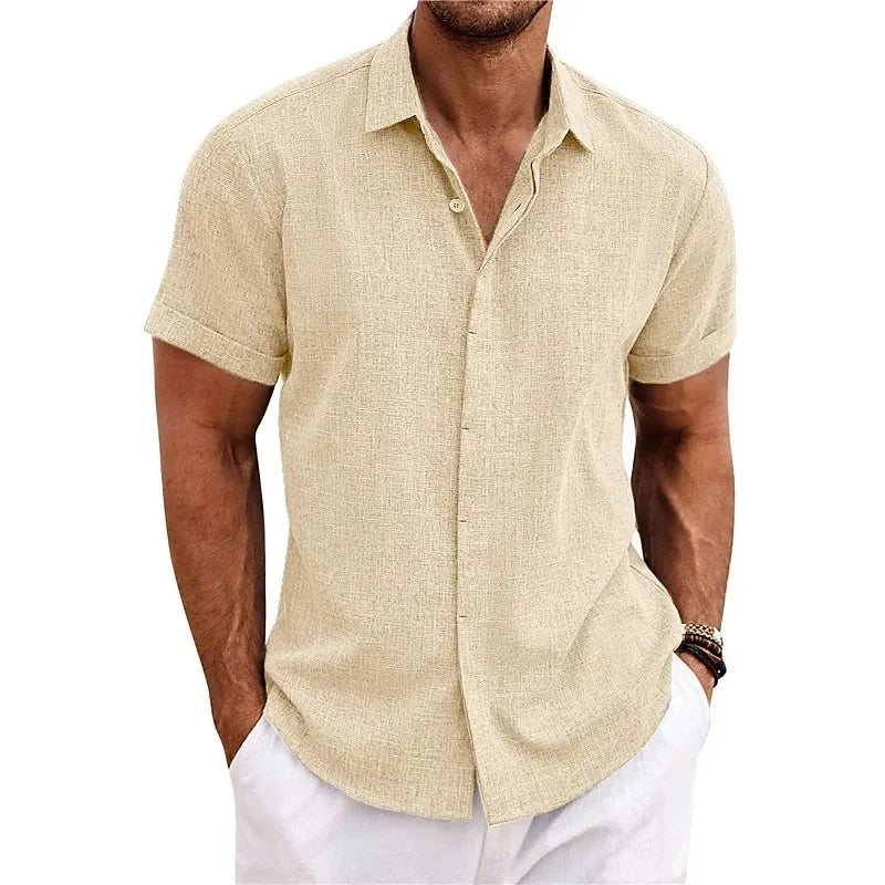 Noble Summer Linen Shirt