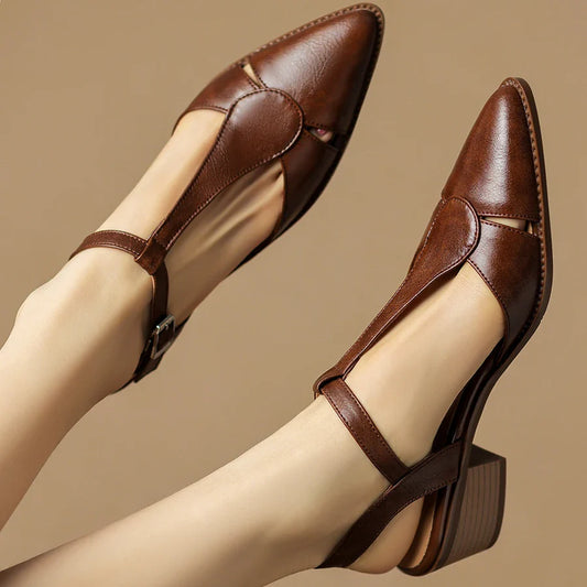 Peak Tacones de Cuero