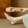 Vivienne Woven Leather Heels