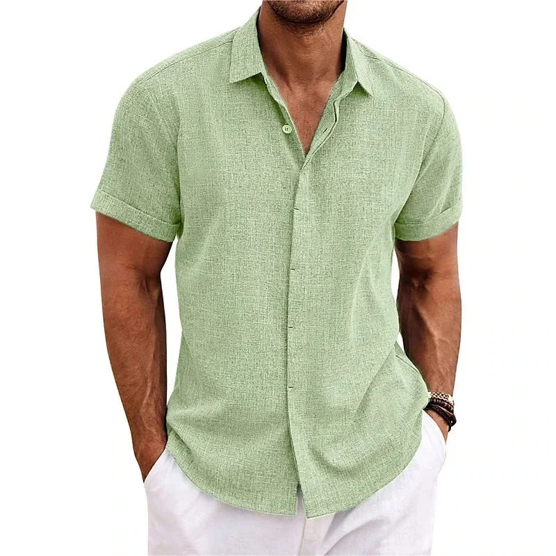 Noble Summer Linen Shirt