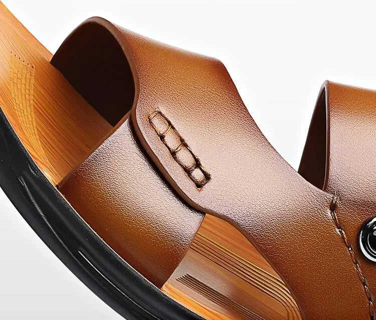 Realm Leather Sandals