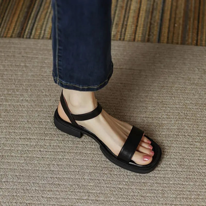 Camille Leather Sandals