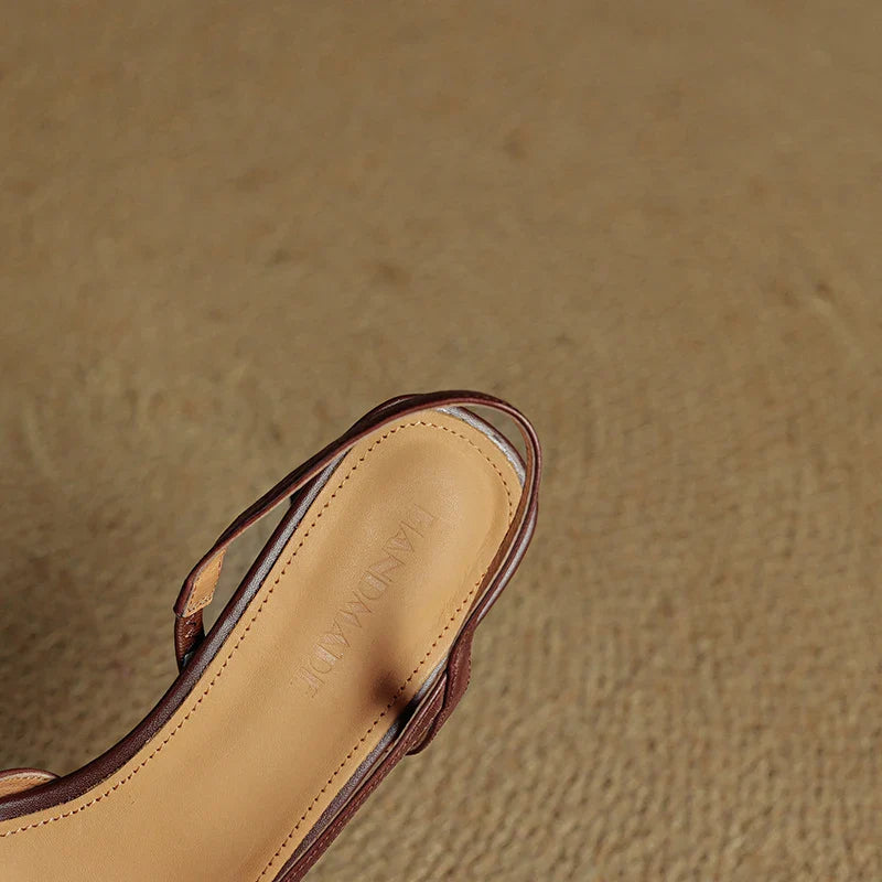 Noble Tacones de Cuero