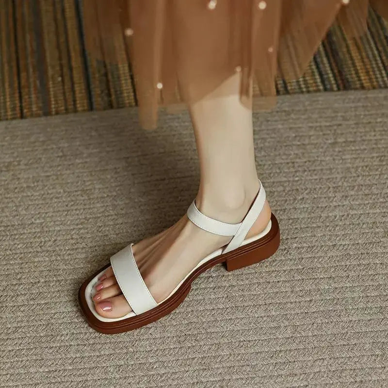Camille Leather Sandals