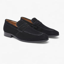 Court Suede Penny Loafers