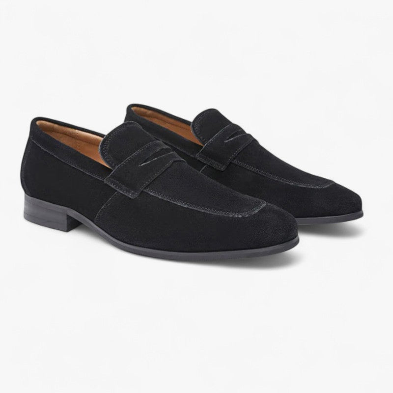 Court Suede Penny Loafers