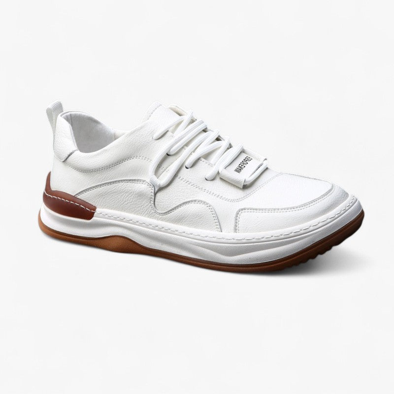 Alfredo Zapatillas de Cuero Genuino