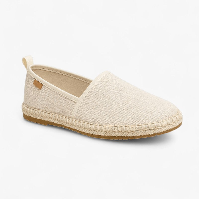 Beatrice Breeze Linen Slip-Ons