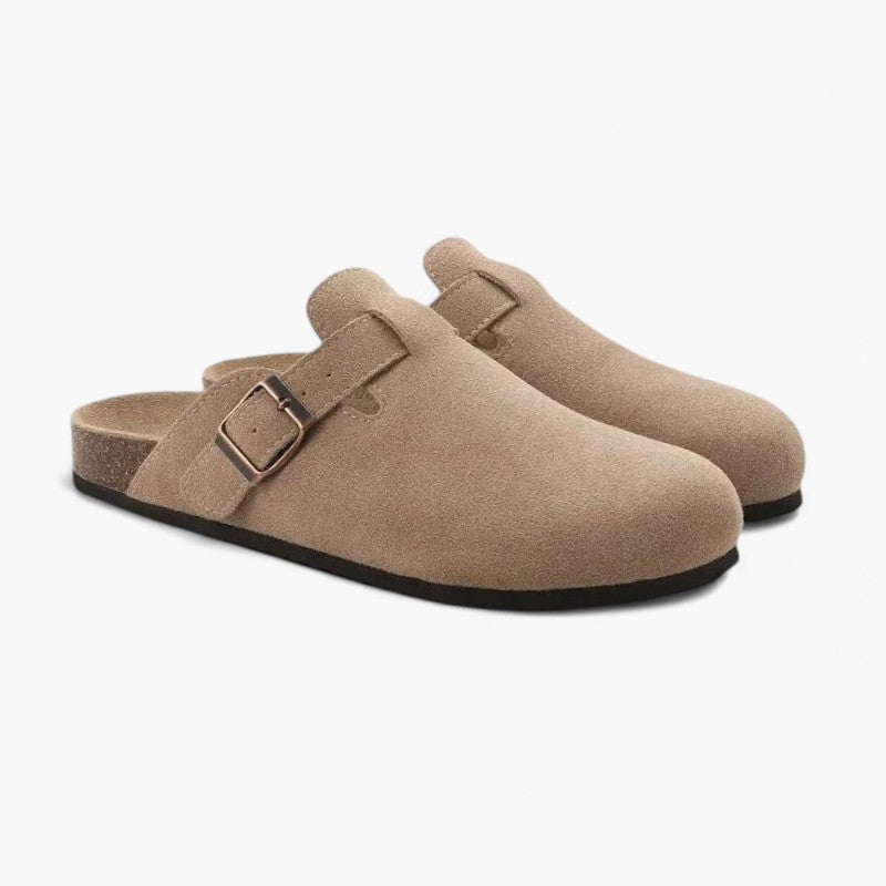 Veritas Suede Clogs