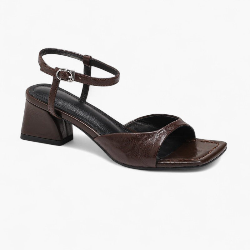 Tacones de Cuero Ágata