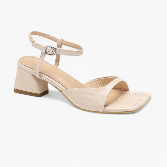 Tacones de Cuero Ágata